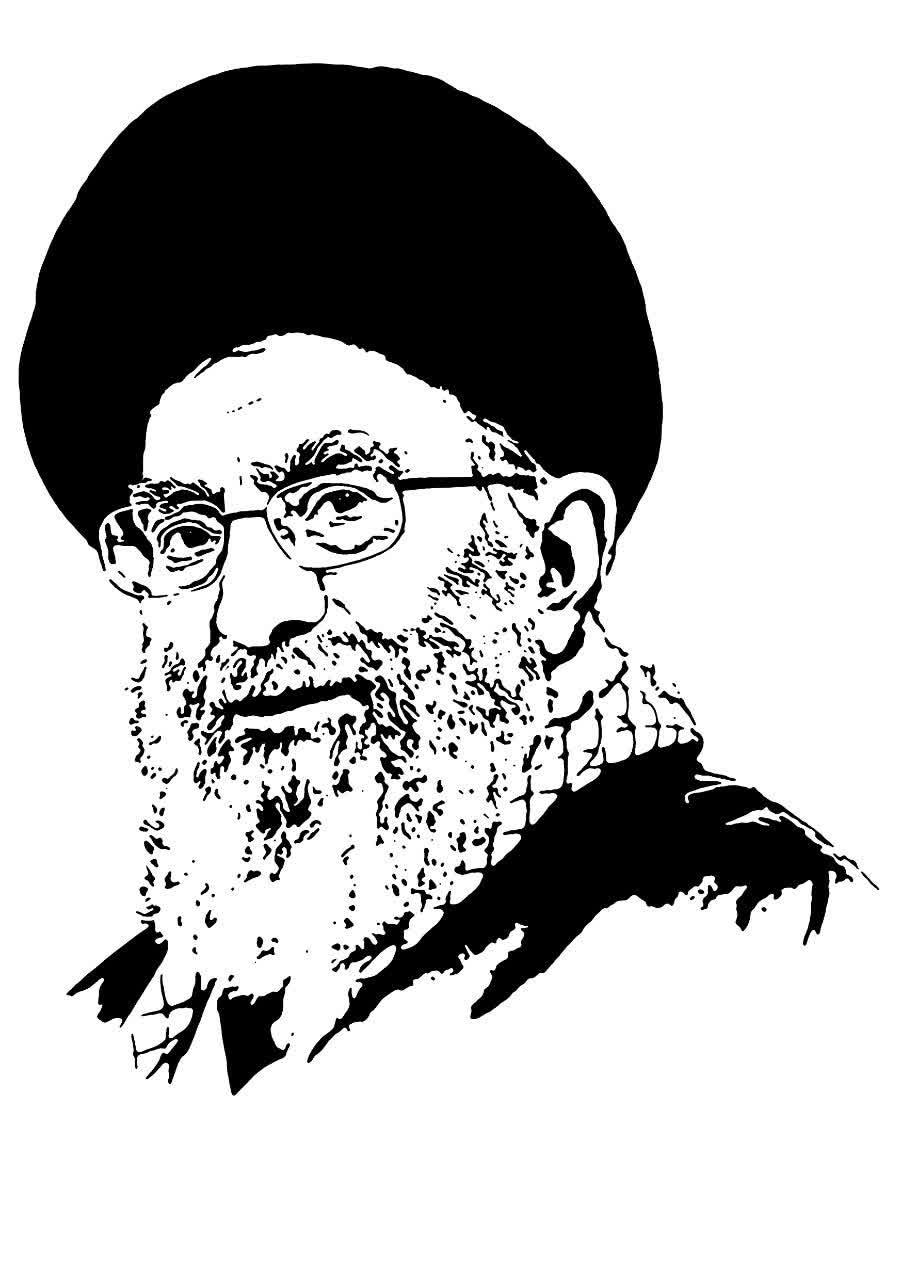 شابلون | مجموعه طرح شابلون با موضوع شهادت امام خامنه‌ای